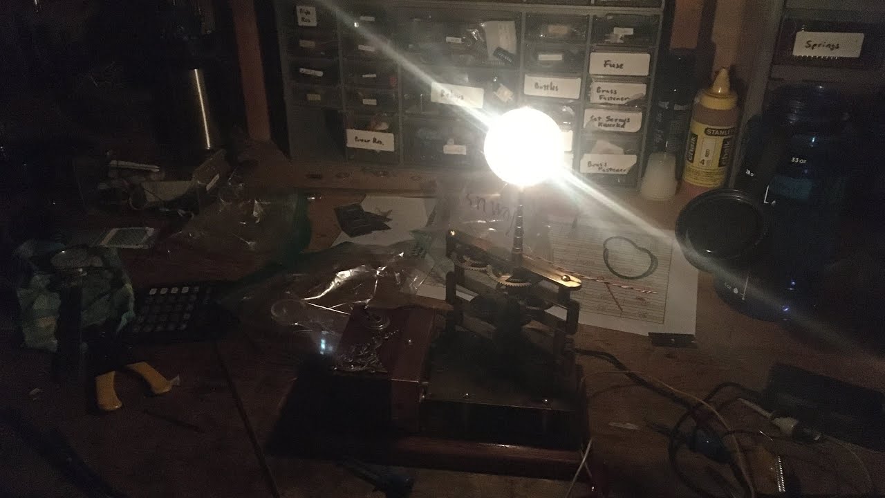 How to Make an Orrery Solar System Model Part 8 -The Sun