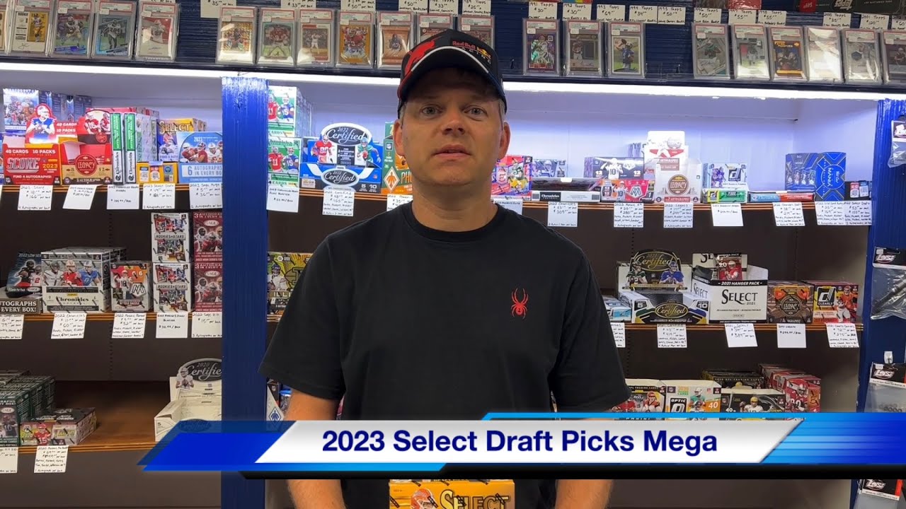 2023 Panini Select Draft Picks Football Mega Box Break