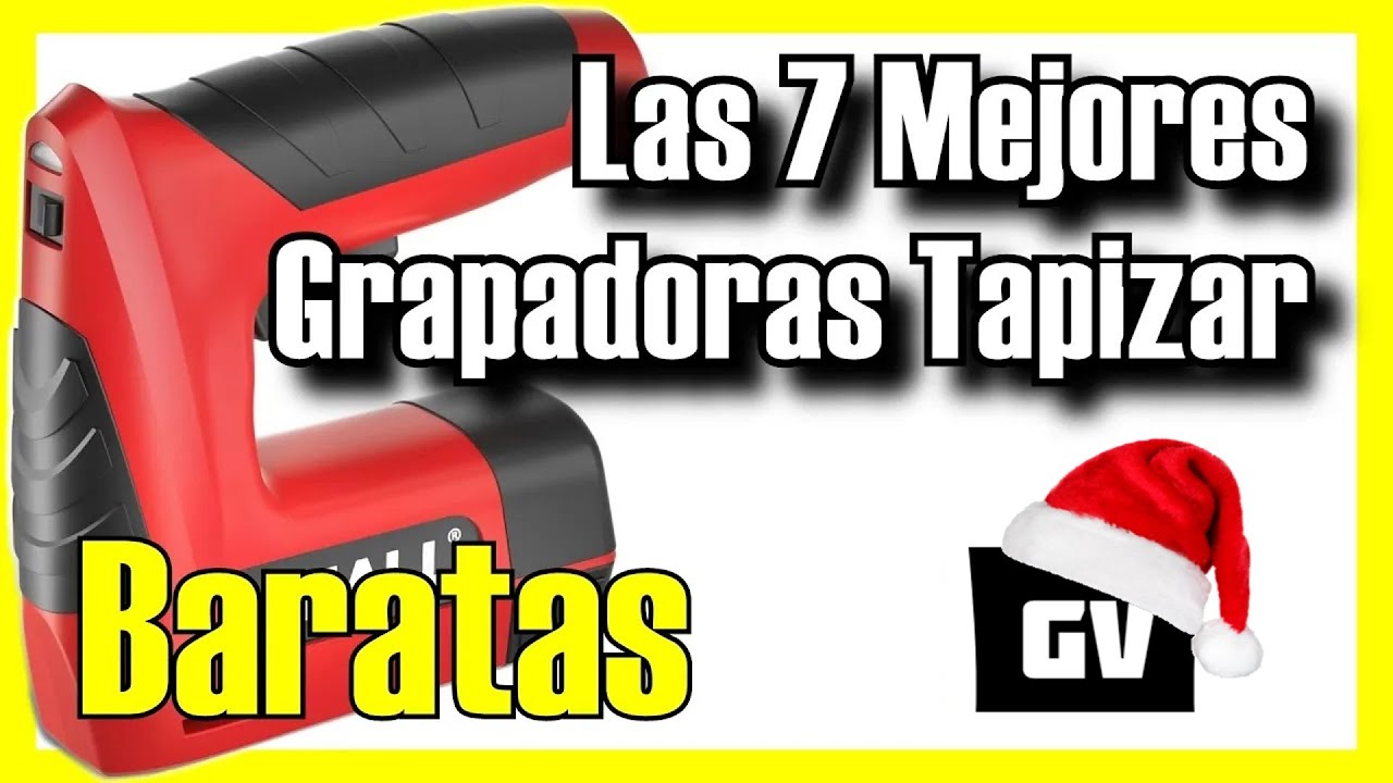 🪵🔥 Las 7 MEJORES Grapadoras para Tapizar BARATAS de Amazon [2025]✅[Calidad/Precio] Eléctricas Madera