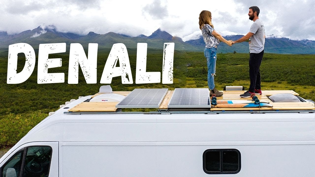 Переоценён?! 😮 Кемпинг и автобусный тур в национальном парке Денали | Автопутешествие Van Life по...