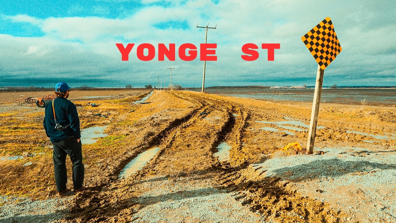 Toronto's Oldest & Most Important Street from Lake Ontario to Its Muddy End