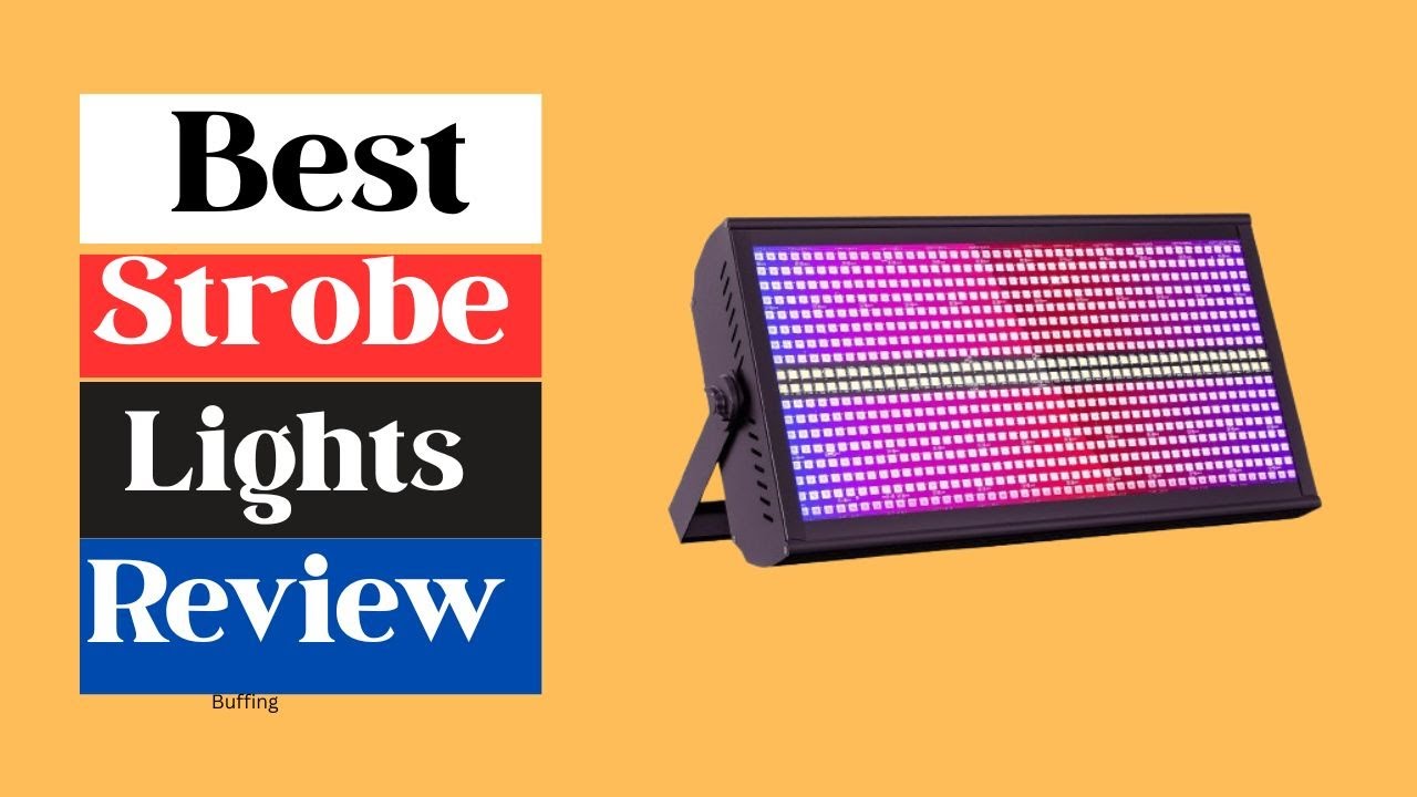 ✅Top 5 Best Strobe Lights  | Ultimate Buyer’s Guide