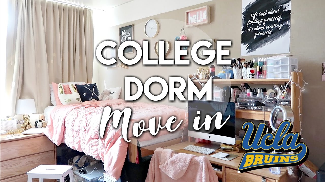 UCLA Dorm Move-In Day! ♡ (New College Dorm, Deluxe Double Room)
