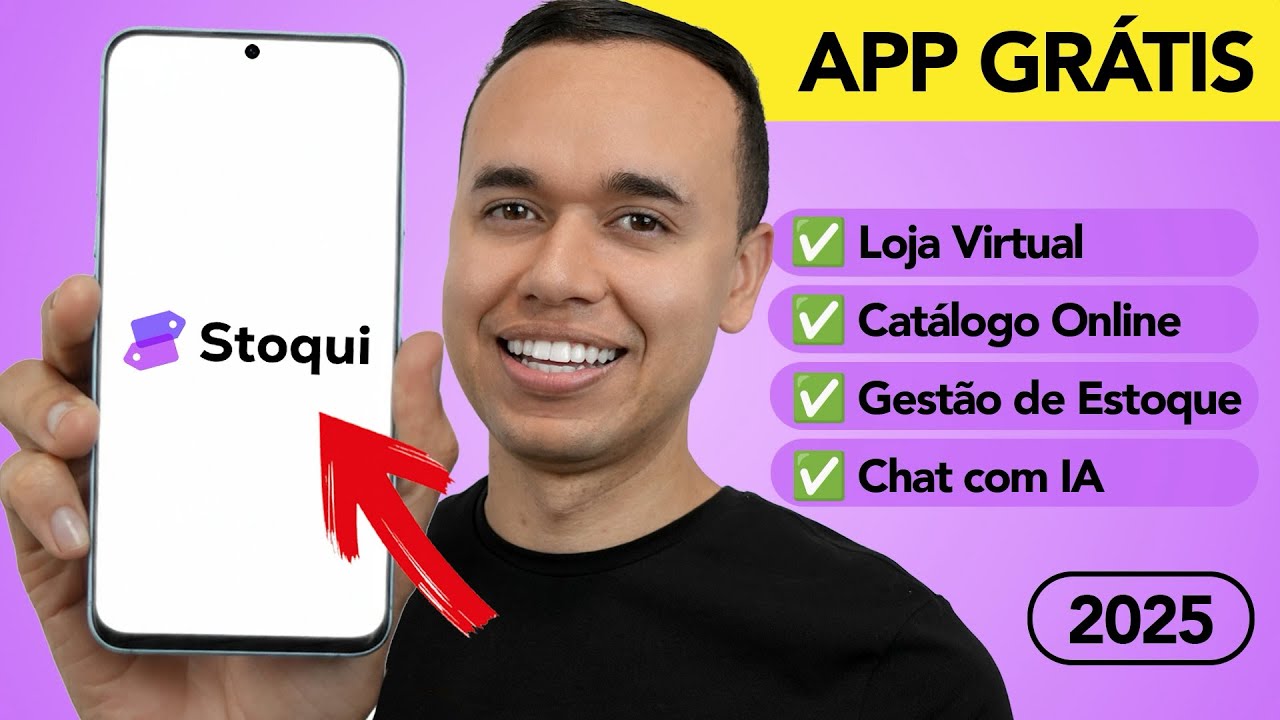 Testei o Stoqui - Melhor App GRÁTIS para criar loja virtual, gerenciar vendas e controle de estoque