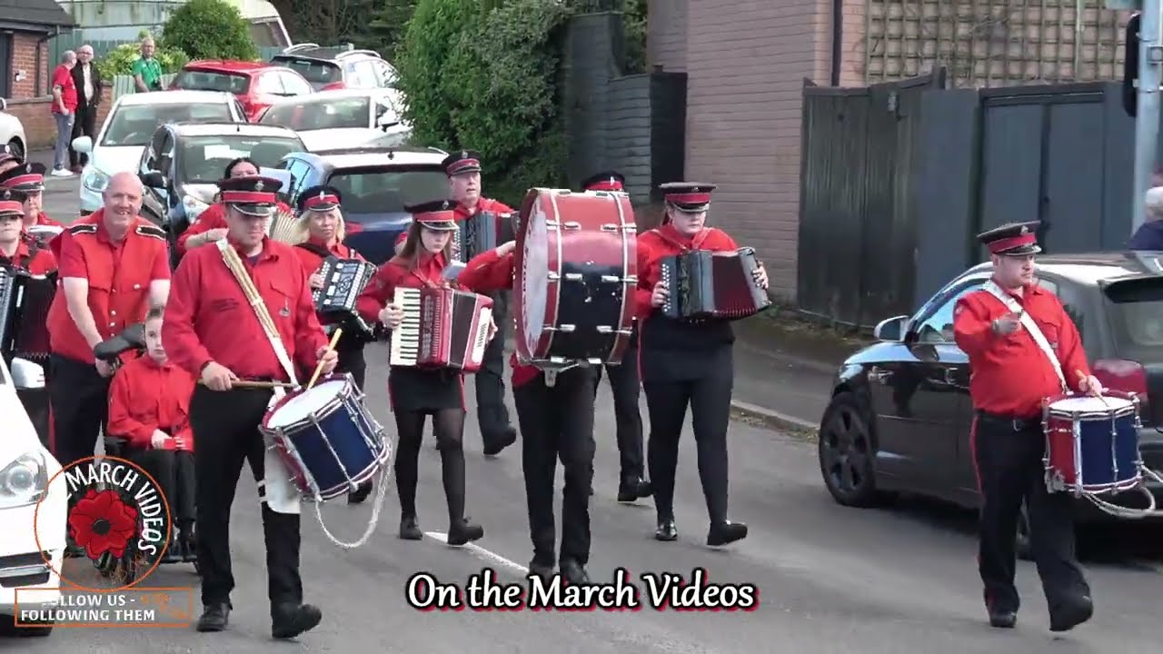 Harbour Star Accordion @ North Down Defenders Parade 2024