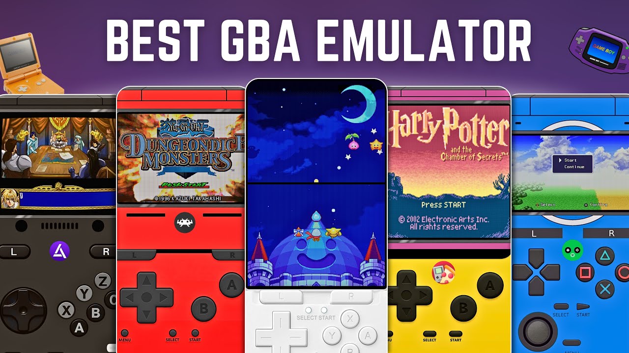 Best 5 GBA Emulators for Android & iOS 2025