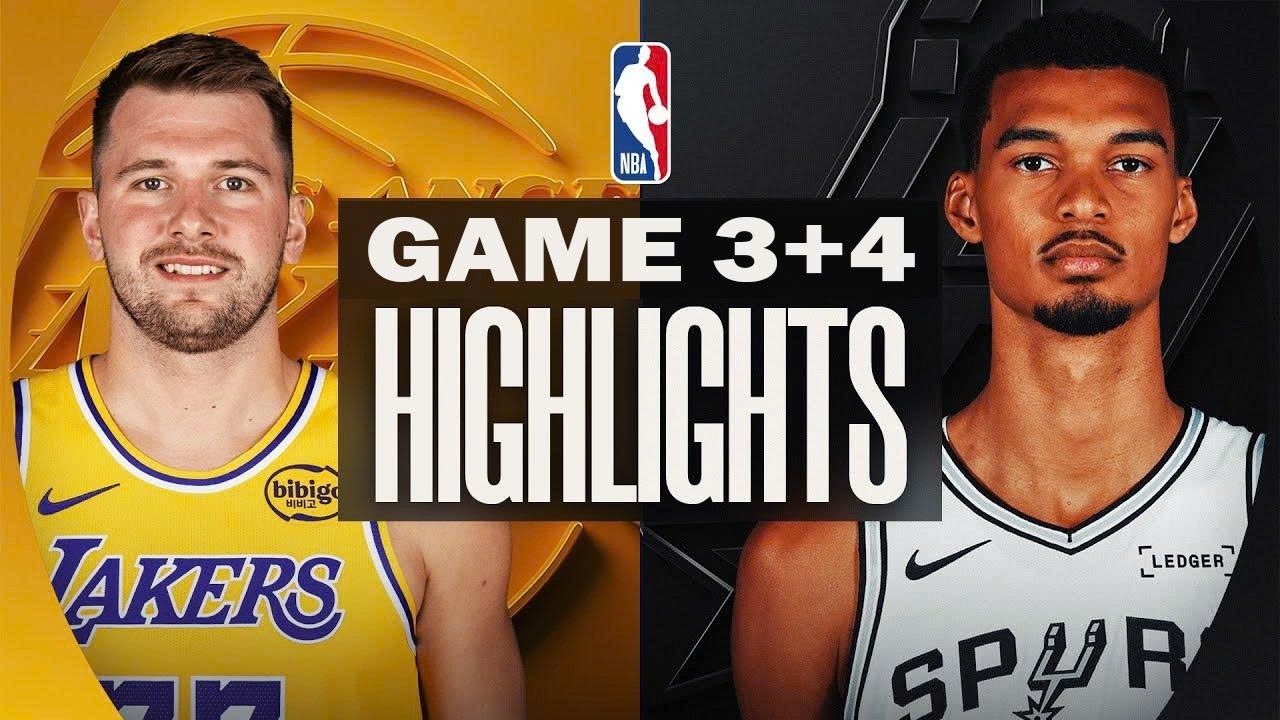 Los Angeles Lakers Vs San Antonio Spurs Game 3RD + 4TH Highlights - February 10,2026 | NBA