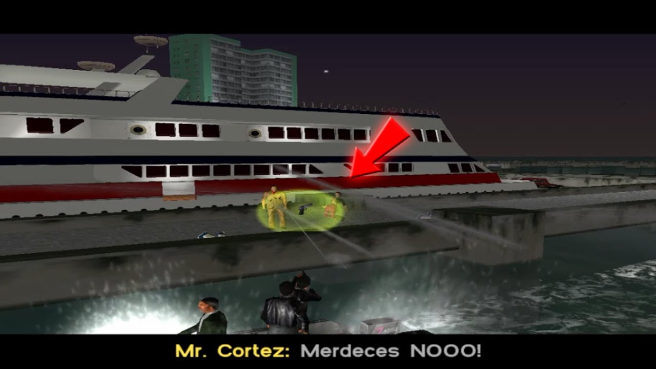 What Happens If Cortez Is Ambushed Before Escape From Vice City? RIP Mercedes 😭 || GTA Vice City MOD