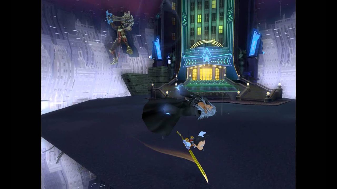 Terra and Mickey VS. Xemnas