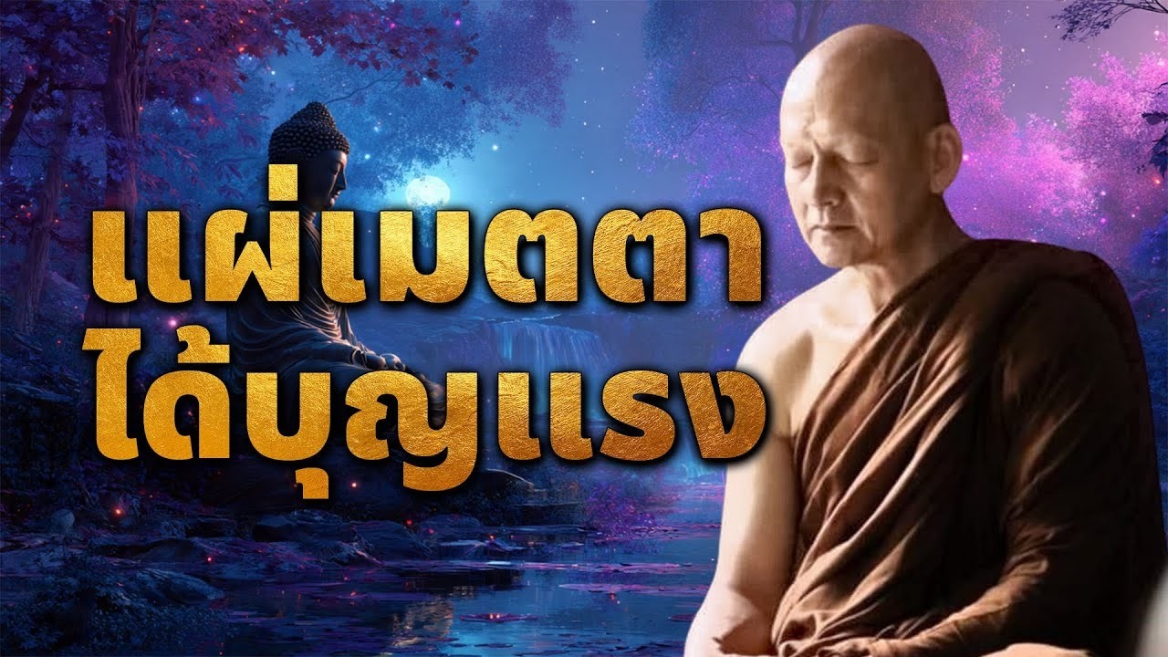 ฟังคืนนี้ก่อนนอน! แผ่เมตตา ได้บุญแรง หนุนนำชีวิต หลับลึก หลับเป็นสุข #พุทธวจน
