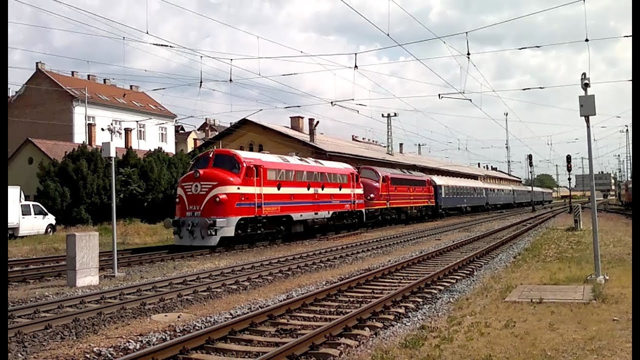 IGE Sonderzug in Győr und in Hegyeshalom/IGE különvonat Győrben és Hegyeshalomban
