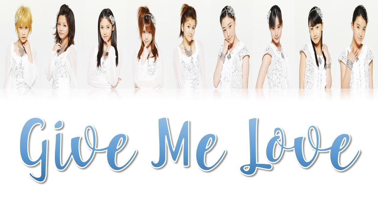 Morning Musume (モーニング娘。) - Give Me Love (Give Me 愛) Lyrics (Color Coded JPN/ROM/ENG)