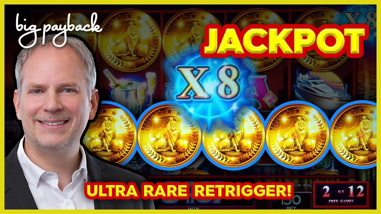 JACKPOT, RARE RETRIGGER! Lock It Link Night Life Slot - TOP AWARD, INCREDIBLE!!