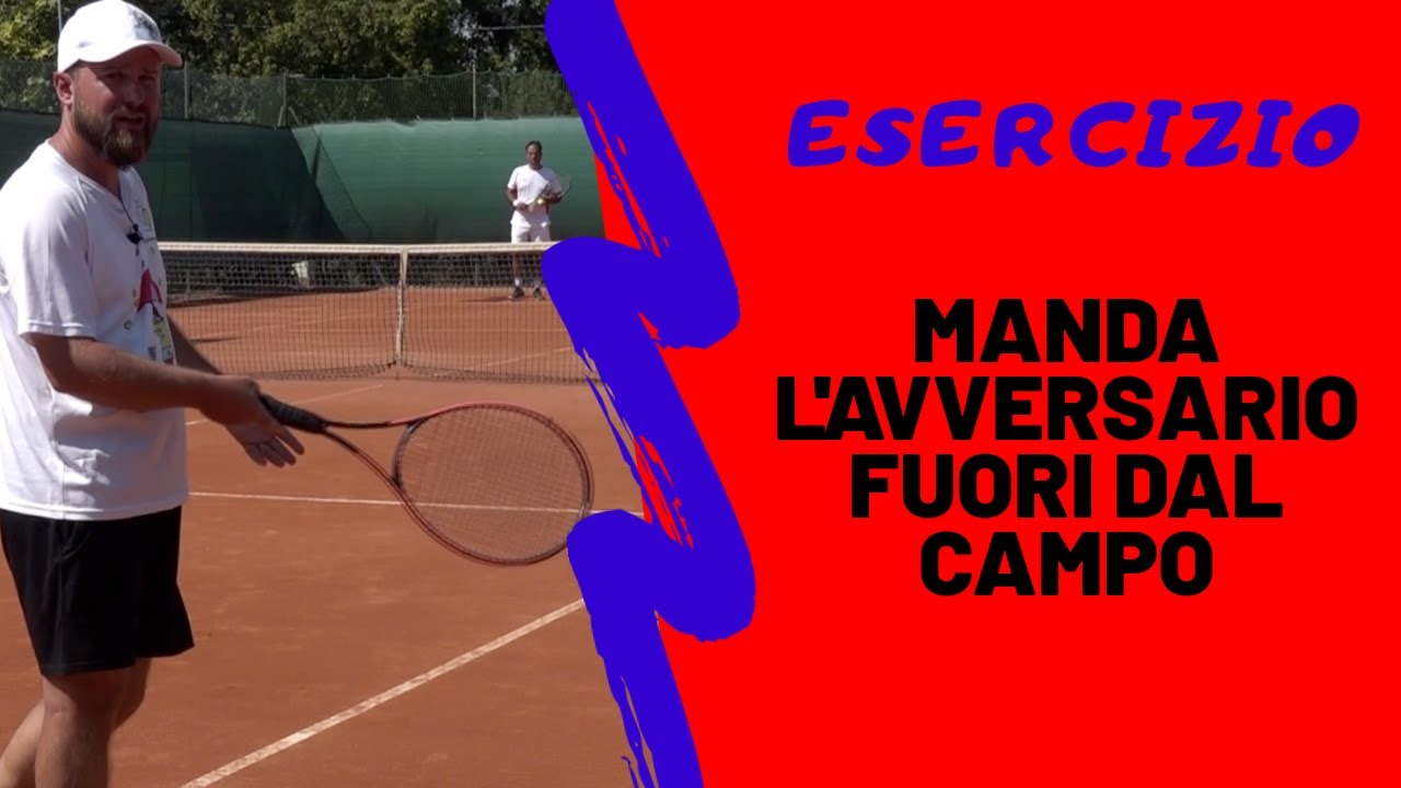 Esercizi Tennis: apriti il campo