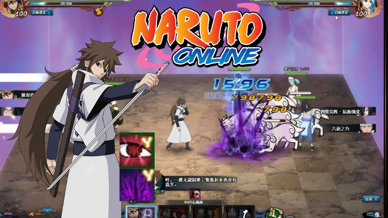 Naruto Online - Indra [Breakthrough] Y Skill Updated 2023