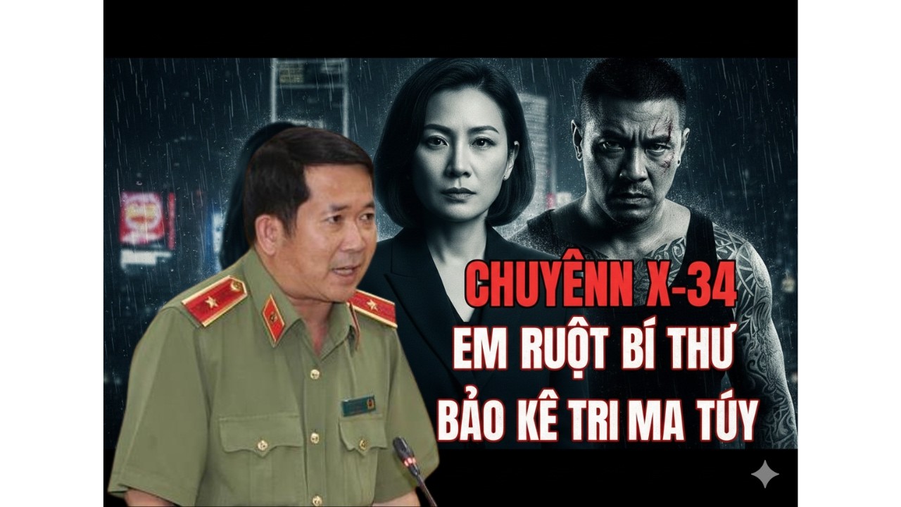 CHUYÊN ÁN X34 - EM GÁI RUỘT BÍ THƯ TỈNH ỦY BẢO KÊ TRÙM MA TÚY | TÀI LIỆU MẬT.