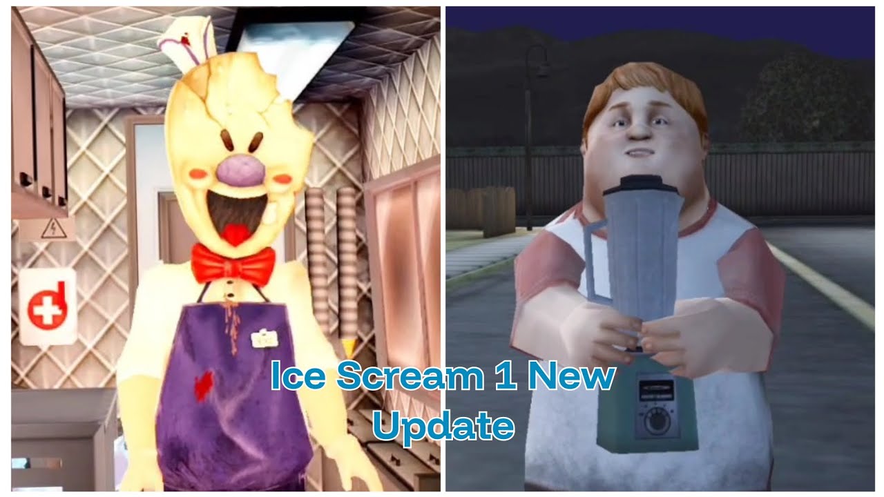 Ice Scream 1 New Update Version 1.3.3087 Full Gameplay