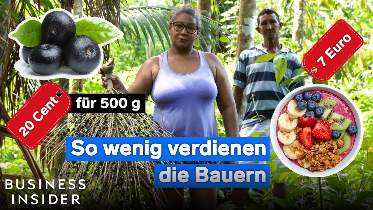 Superfood Açaí: Deshalb riskieren brasilianische Bauern ihr Leben für die Ernte der Beeren