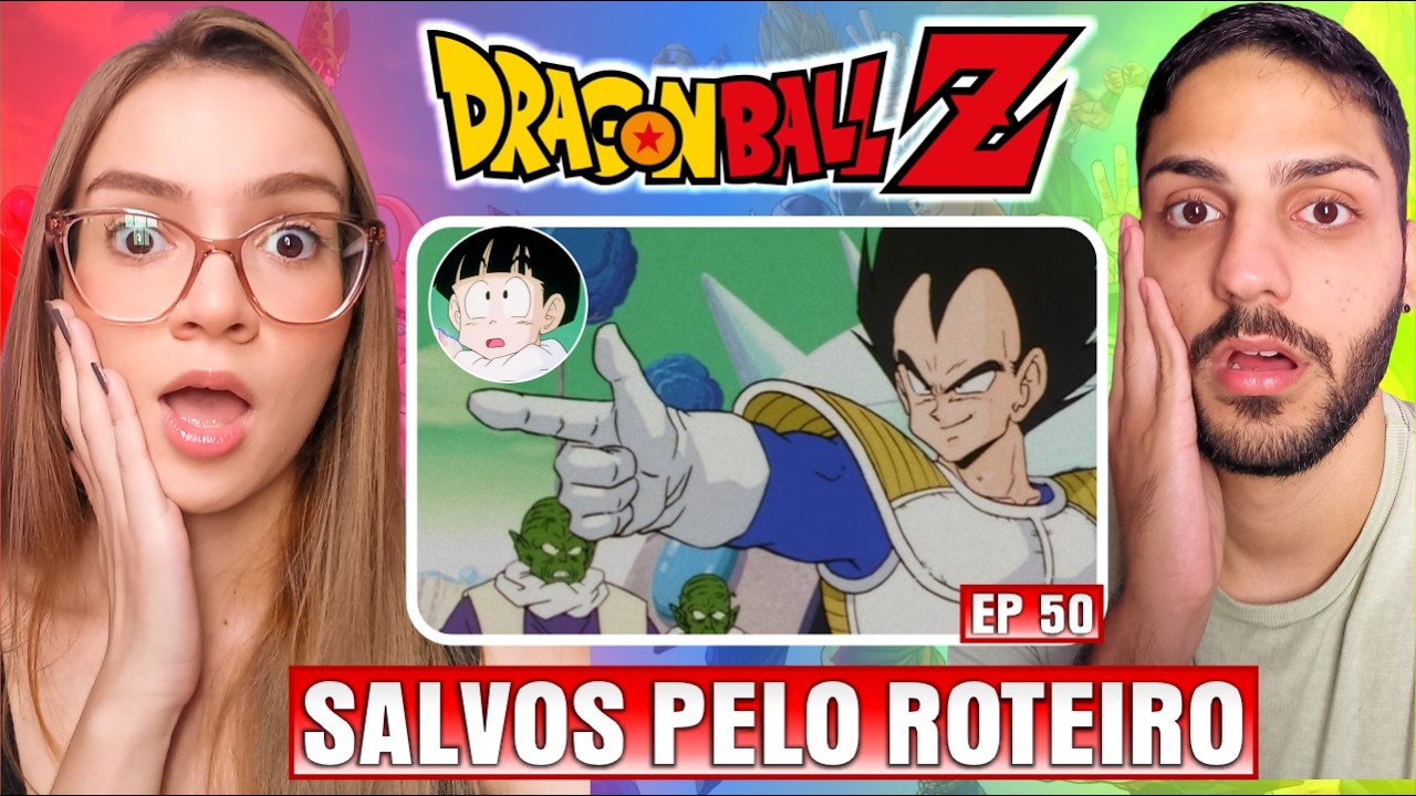 (VEGETA MAIS PERTO DO OBJETIVO) Professora de Geografia assiste DRAGON BALL Z｜EPISÓDIO 50｜REACT