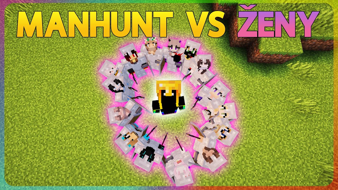 18 Žen vs Minecraft Hunter