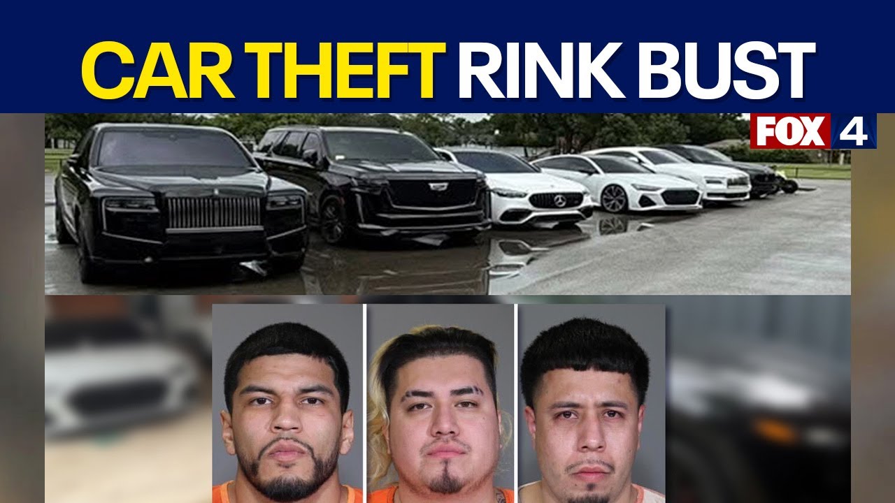 Police bust theft ring of stolen cars worth $1.5M in Texas
