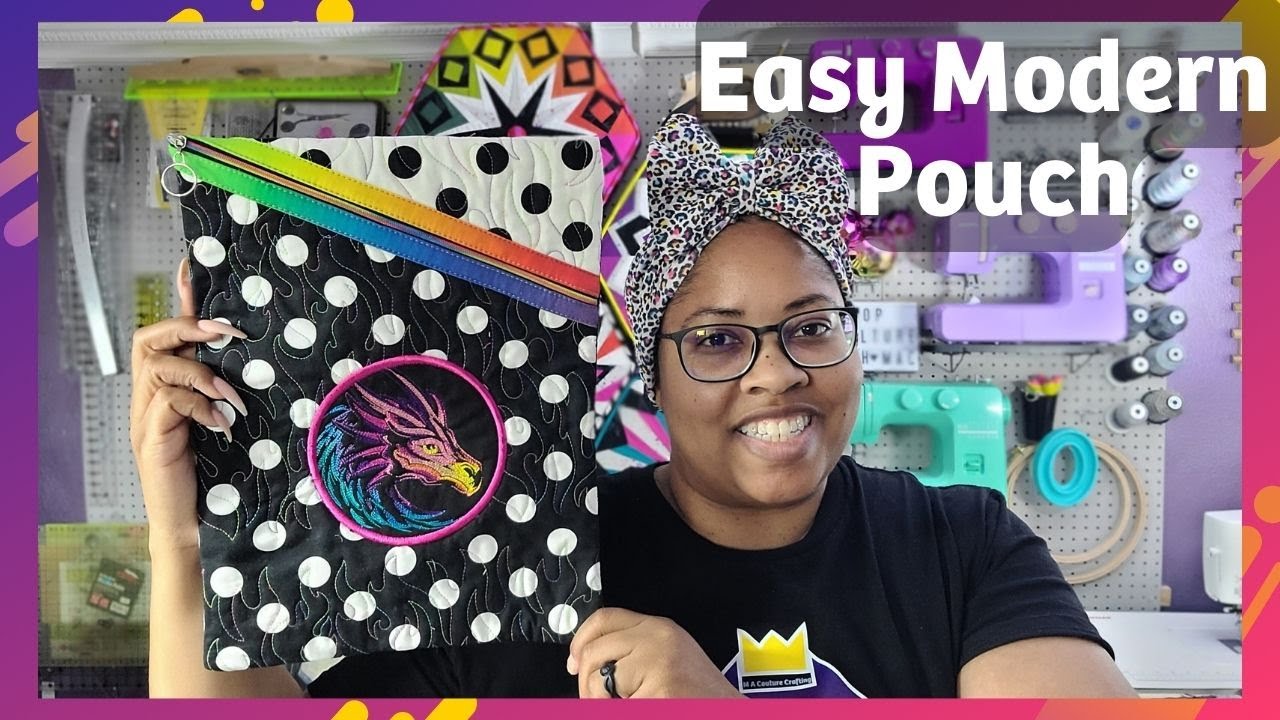 Easy Hemingway Pouch Tutorial: Modern Twist on Center Street Quilts Pattern