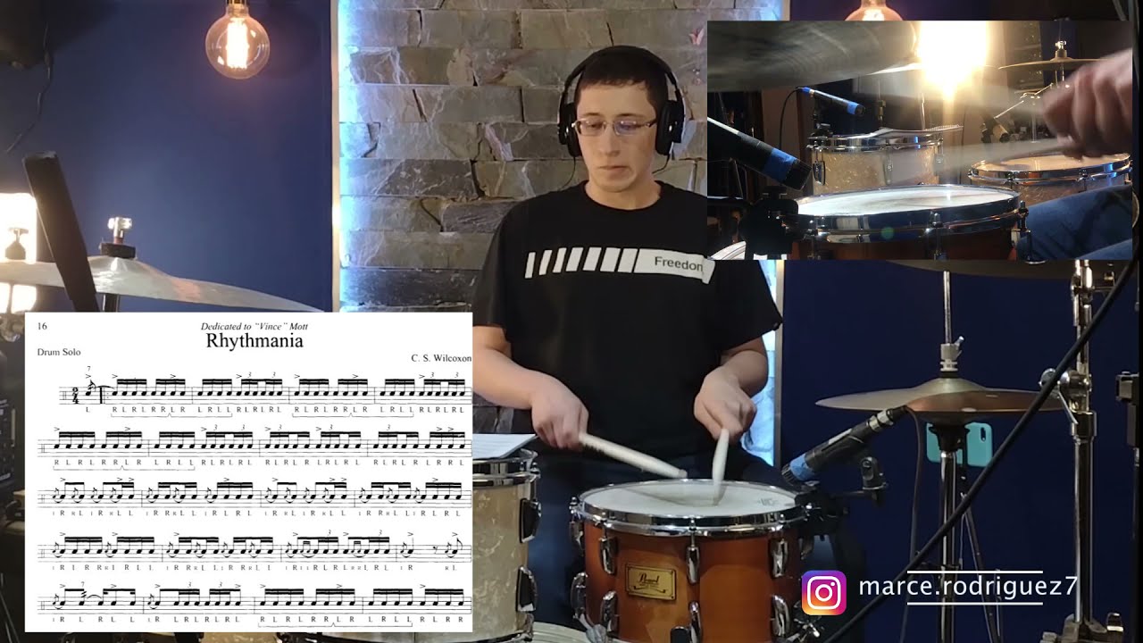 Rhythmania - Wilcoxon - (Modern Rudimental Swing Solos)