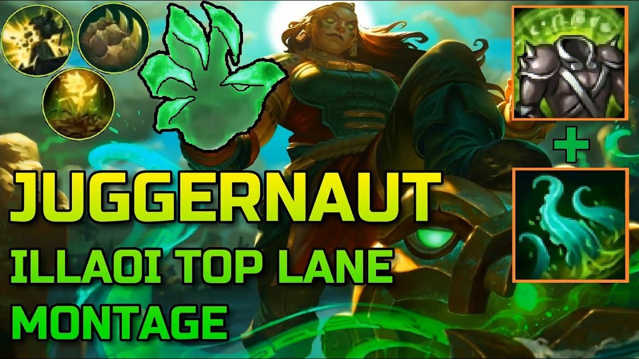Grasp of the undying Illaoi Top lol Season 9 montage