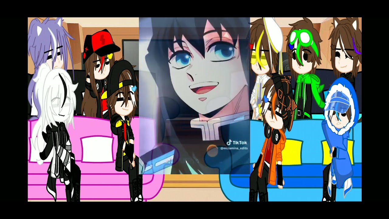 para Elemental react to taufan as Muichiro and gacha random//gacha nox//BoBoiBoy#gachaboboiboy #fpy