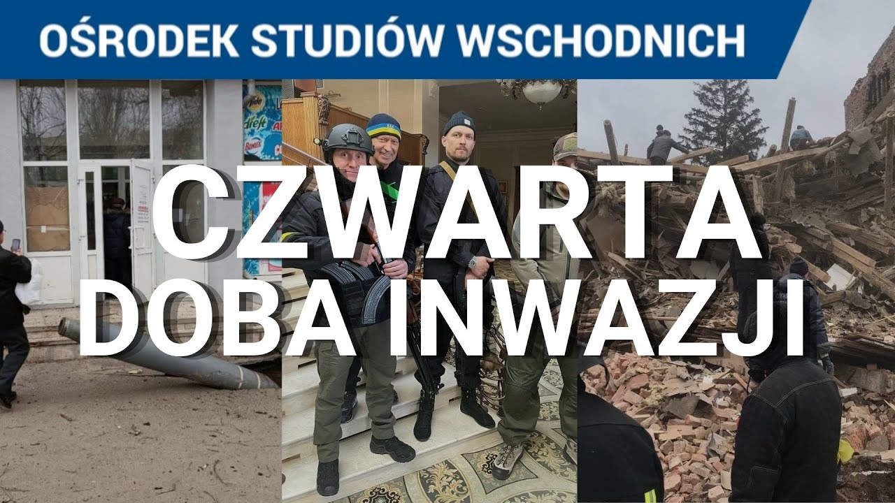 Wojna na Ukrainie: Kij&oacute;w się broni, walki w miastach, rozmowy pokojowe