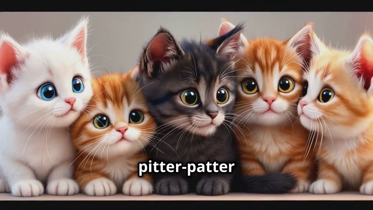 5 Adorable Kittens Exploring a Magical Garden | Heartwarming Moments That Will Melt Your Heart | #1