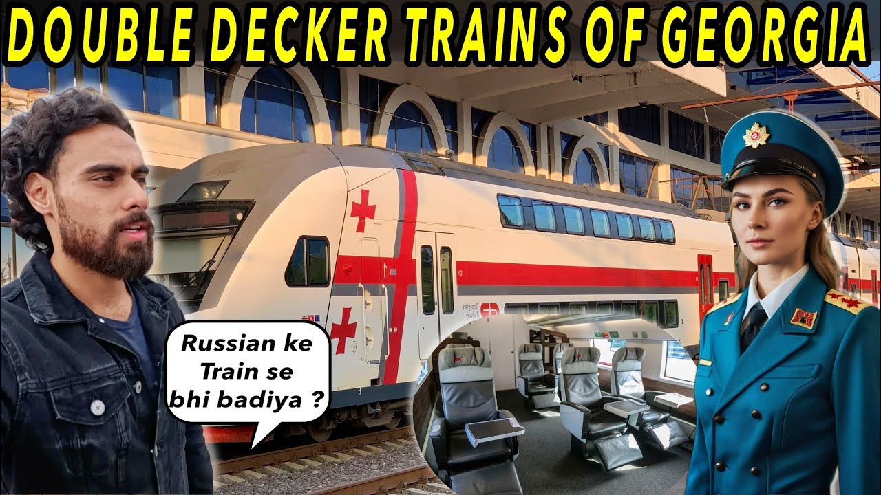 First Time on Georgia&rsquo;s Double Decker Train &ndash; Tbilisi to Batumi Journey (