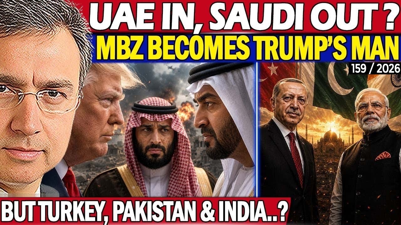 UAE Wins Saudi Arabia Loses? New U.S. Middle East Strategy? What about India, Pakistan & Turkey? 