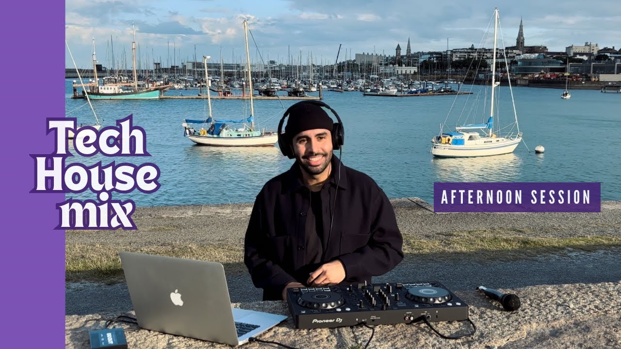 Tech House Mix | Live Set at Dún Laoghaire Harbour, Ireland [High-Energy Beats]