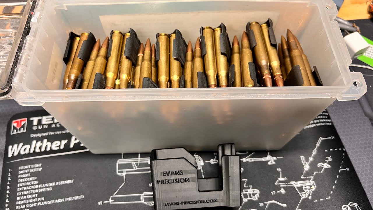 M1 Garand Clip loading tool 30-06 ammo
