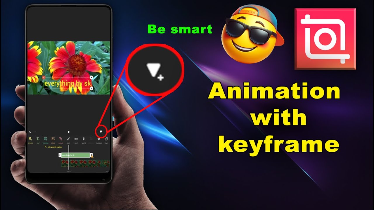 how to use keyframe for animation in inshot apps/animation kaise kare inshot/keyframe ka use inshot
