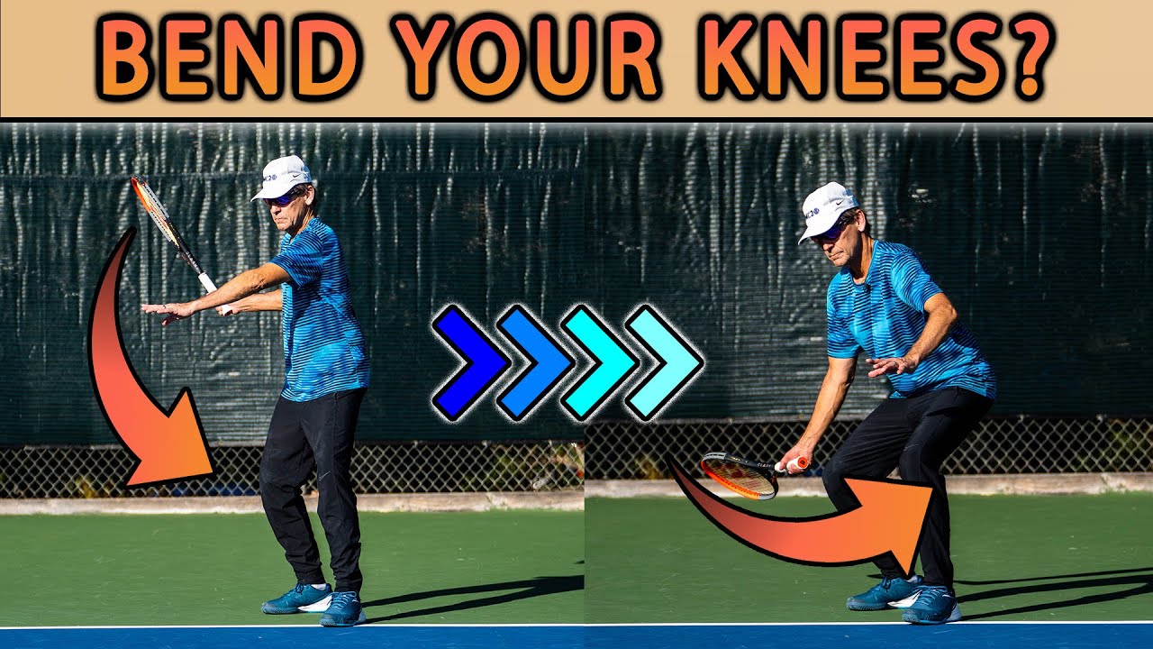 How Much Should You Bend Your Knees In Tennis?