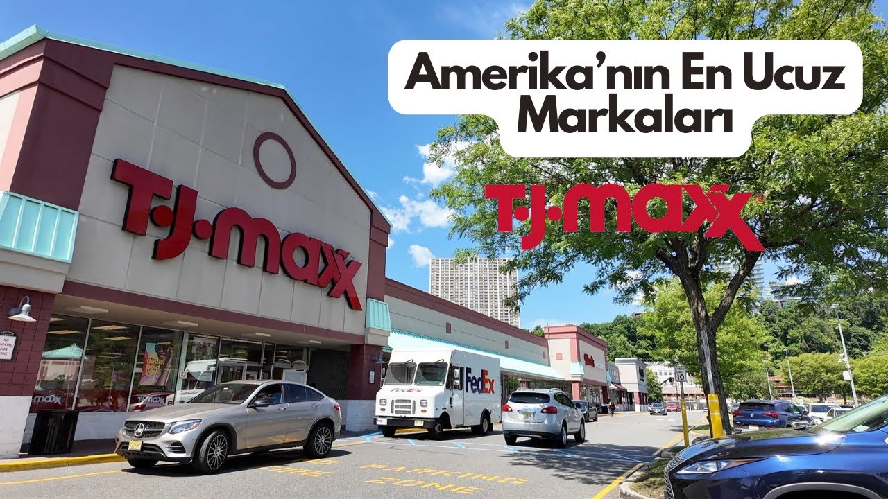 Amerika'nın EN UCUZ MARKALARI burada! T.J. Maxx Geziyoruz 🛒