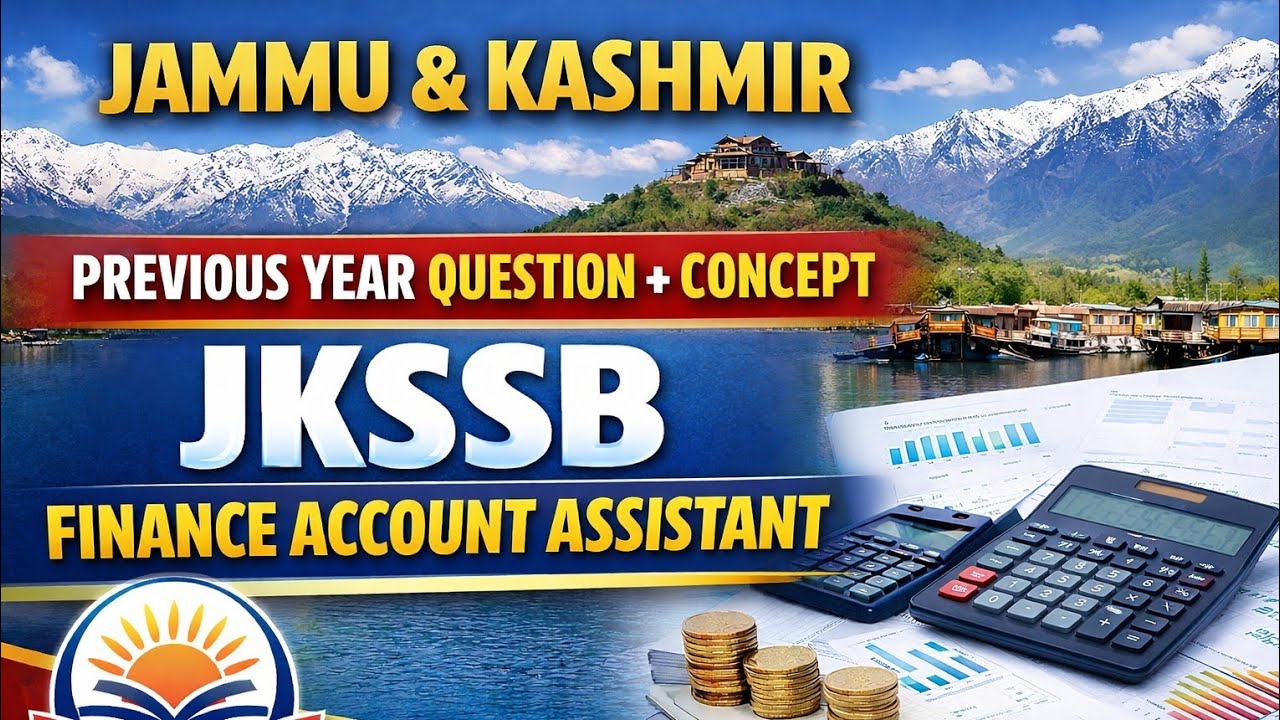JAMMU KASHMIR | PYQS + CONCEPT | JKSSB |