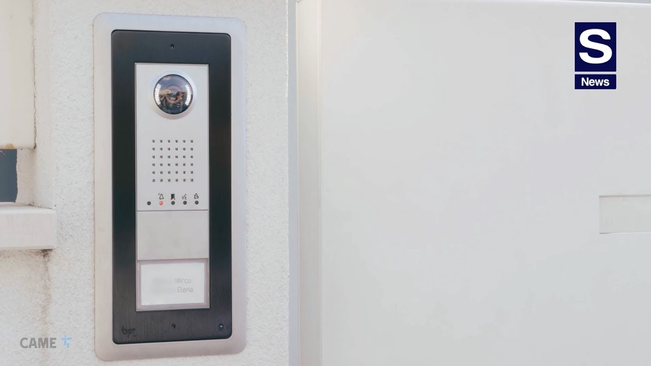 CAME: Thangram IP primo posto esterno IP Bpt collegabile direttamente ad una rete LAN