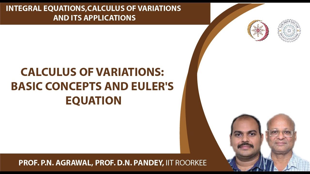 Calculus of variations: Basic concepts and Euler's equation