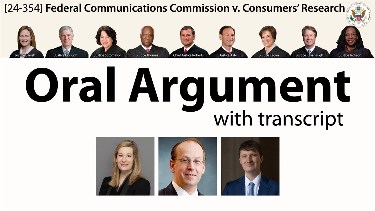 Oral Argument: FCC v. Consumers’ Research