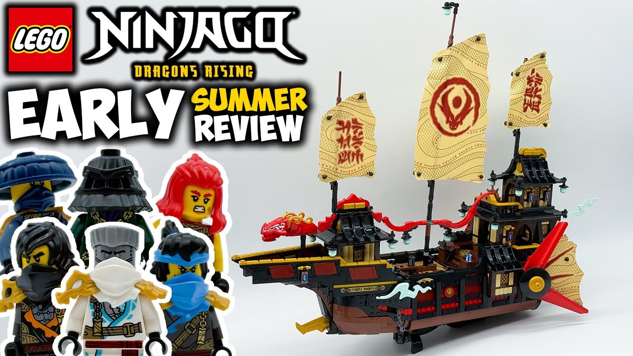 The Temple Bounty EARLY Summer 2025 Review! Ninjago Dragons Rising Set 71848