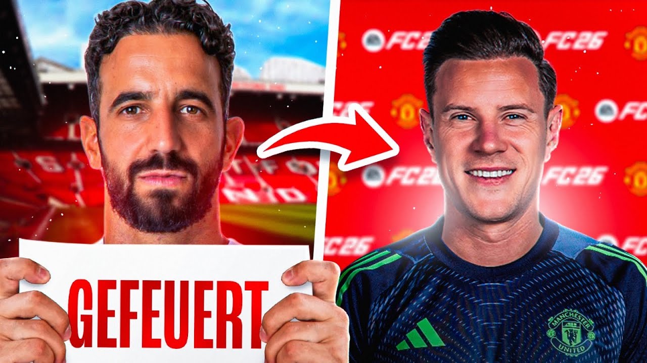 MEGA-UMBRUCH bei UNITED nach AMORIM-ENTLASSUNG!!😍🔝 FC26: Manchester Sprint to Glory