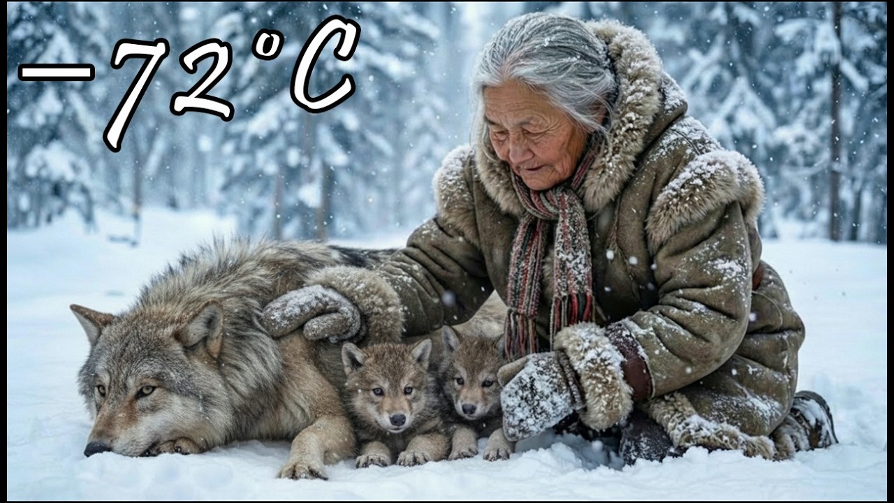 A 90-Year-Old Widow Rescued Three Orphaned Wolf Cubs in  Siberia — What They Became Will Move You