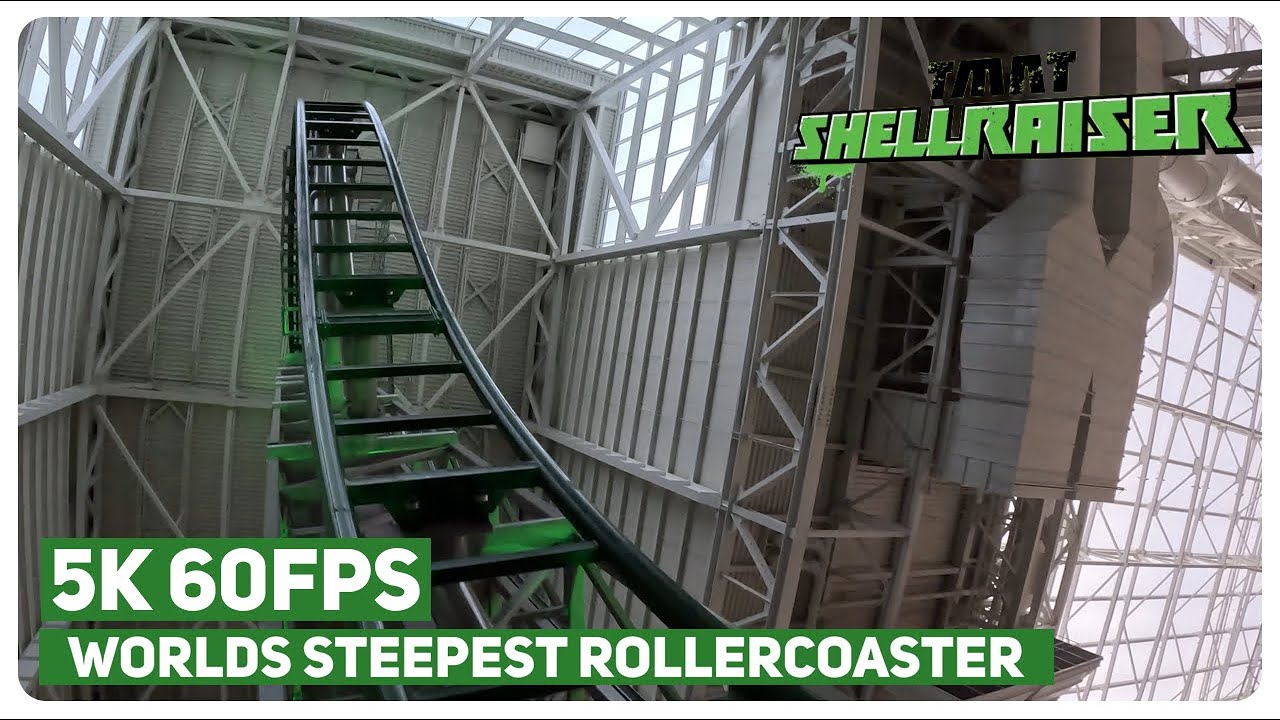 TMNT Shellraiser backwards on-ride 5K POV @60fps - Nickelodeon Universe, East Rutherford NJ