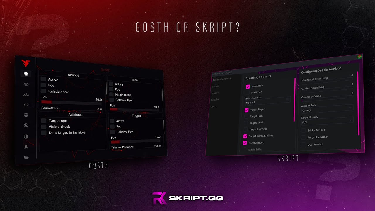 SKRIPT.GG VS GH0$T 🤬