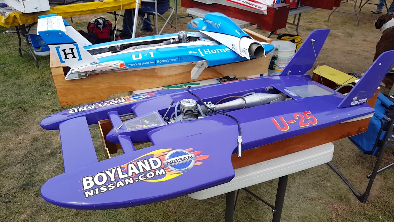 Scale RC Hydroplane Racing Pit Tour R/C Unlimiteds Diamond Cup