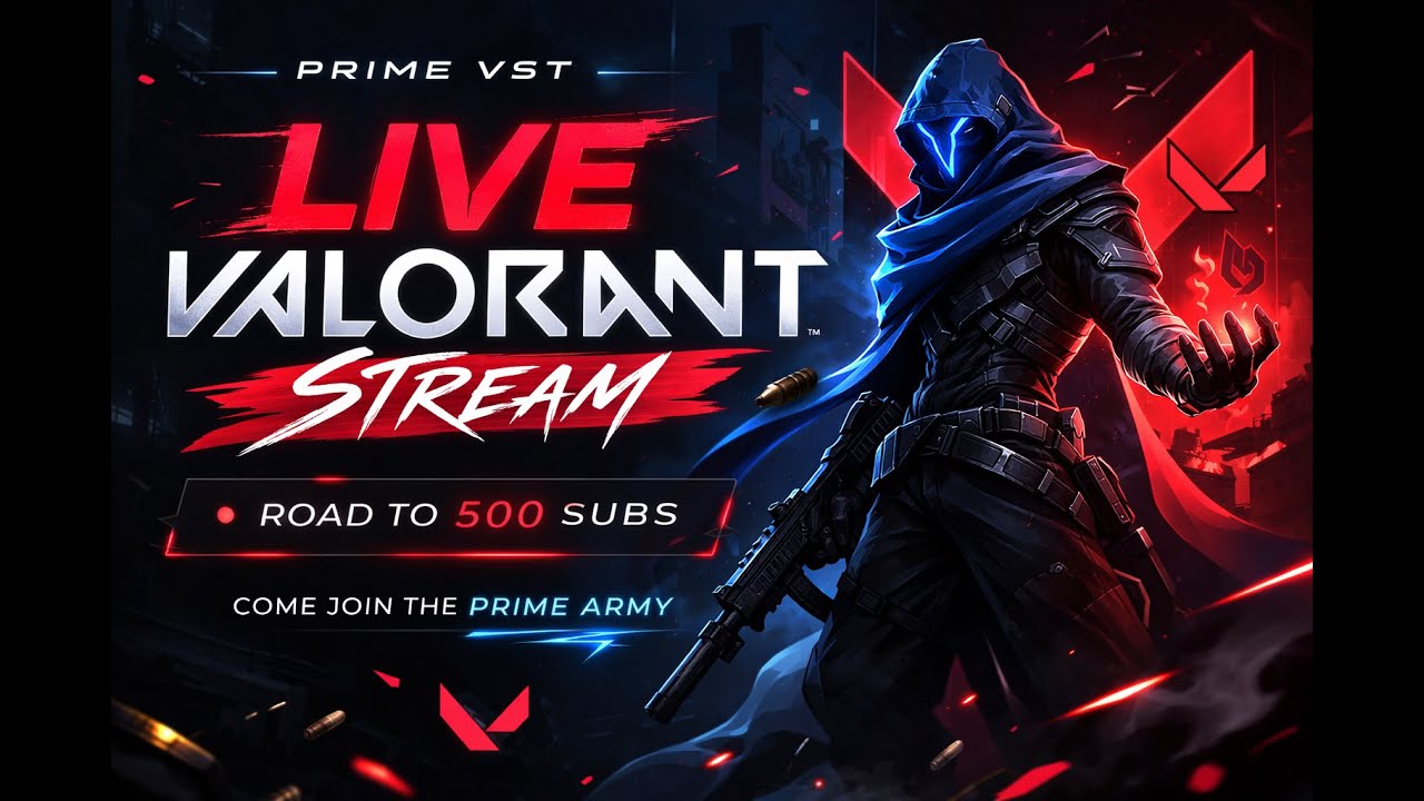 VALORANT LIVE 🔴 Locking In Ranked | Prime VST