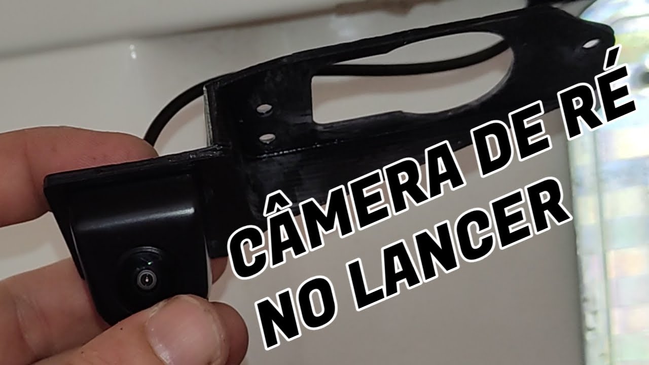 Instalando nova câmera de ré no Lancer!